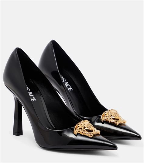 versace collection patent leather shoes|Versace shoes online store.